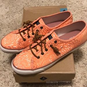 Sperry Coral Printed shoes casual fashion sneakers